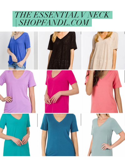 The Essential V Neck | SHOPFANDL.COM