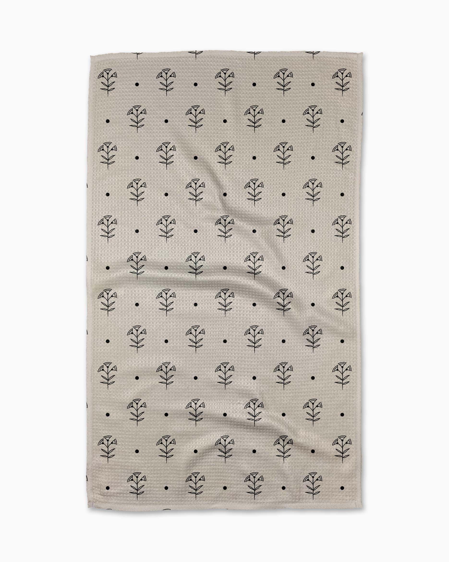 Tea Towel - Inked Bloom