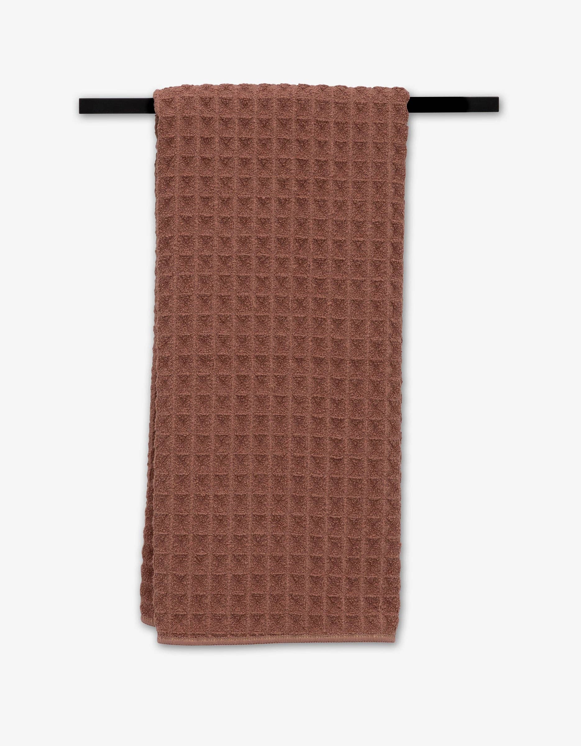 Hand Towel - Dusty Rose Waffle Hand Towel