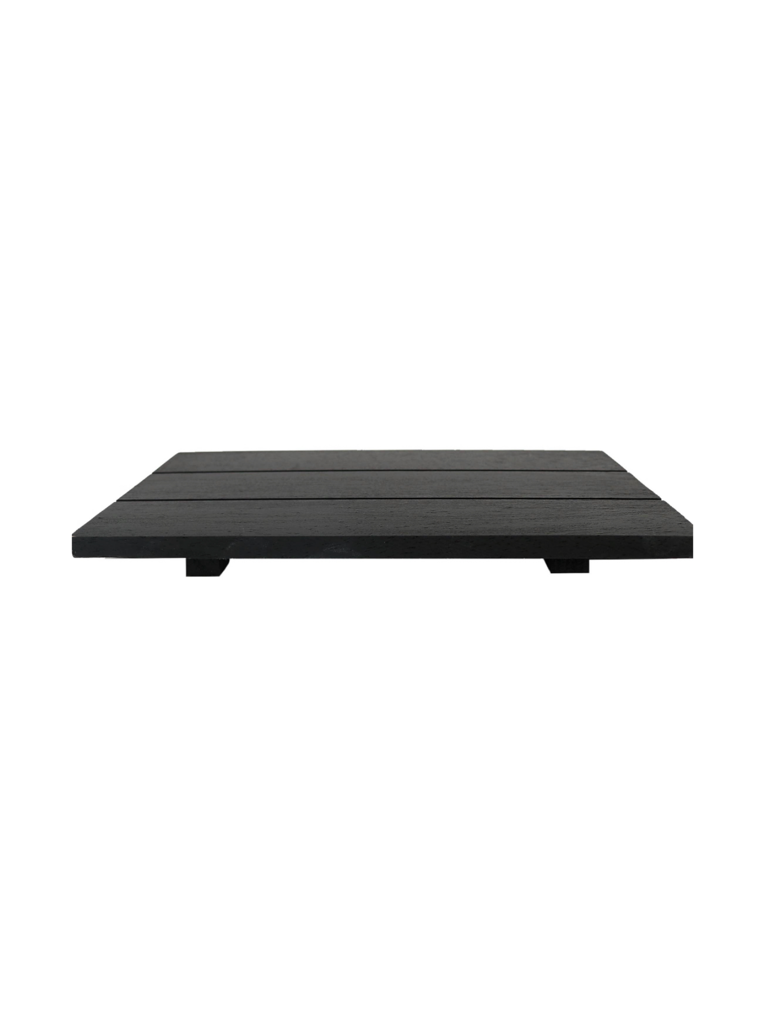 Rectangular Wood Tray - Black