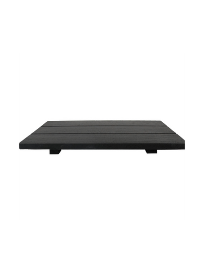 Rectangular Wood Tray - Black