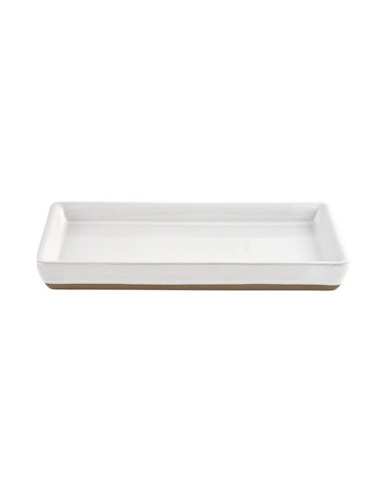 Stoneware Tray - White